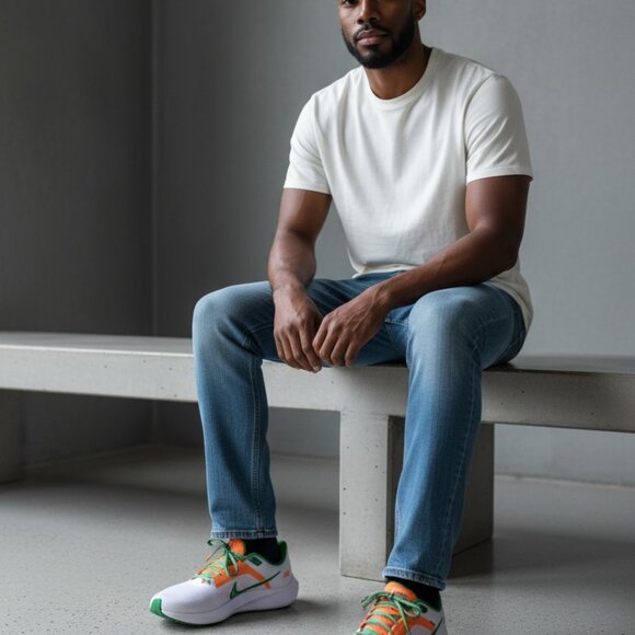 Nike Florida A&M University Rattlers Zoom Pegasus 40 Running Shoe - Unisex - Picture 11 of 11